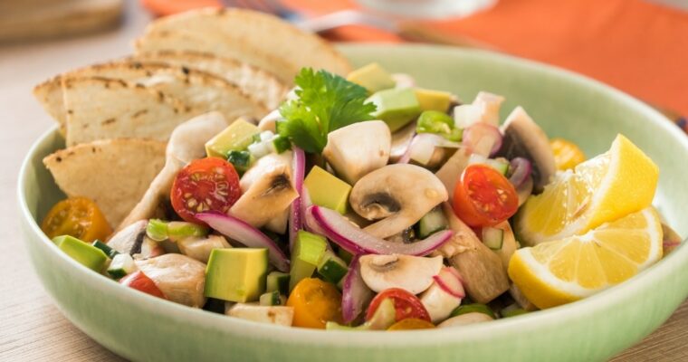 Ceviche de Champiñones