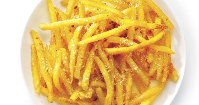 Patatas Fritas con Ajo