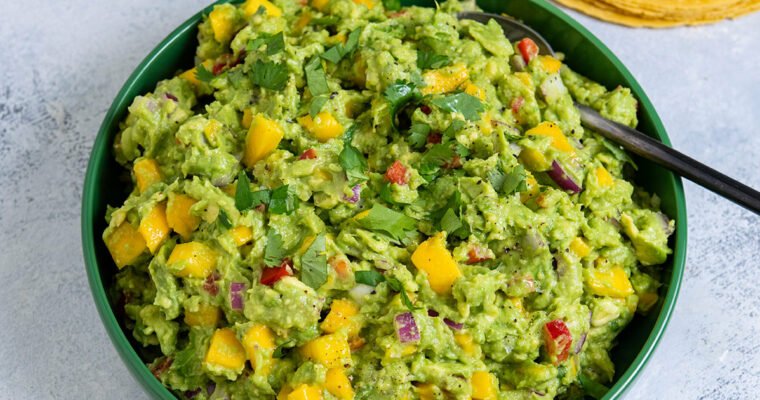 Guacamole con mango