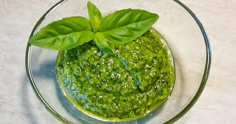 Pesto tradicional albahaca (Genovés)