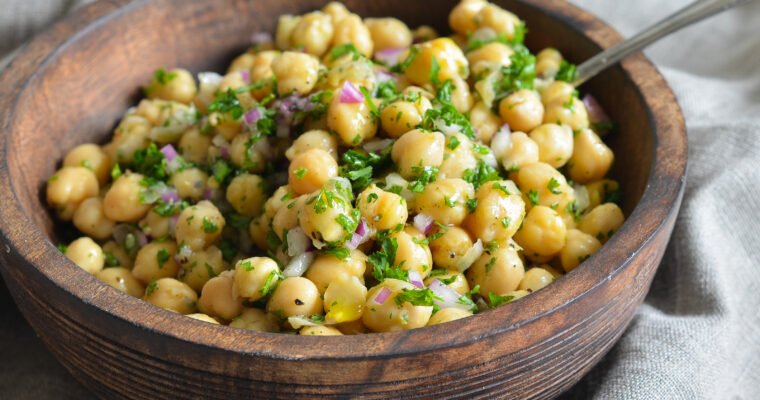 Ensalada de garbanzos