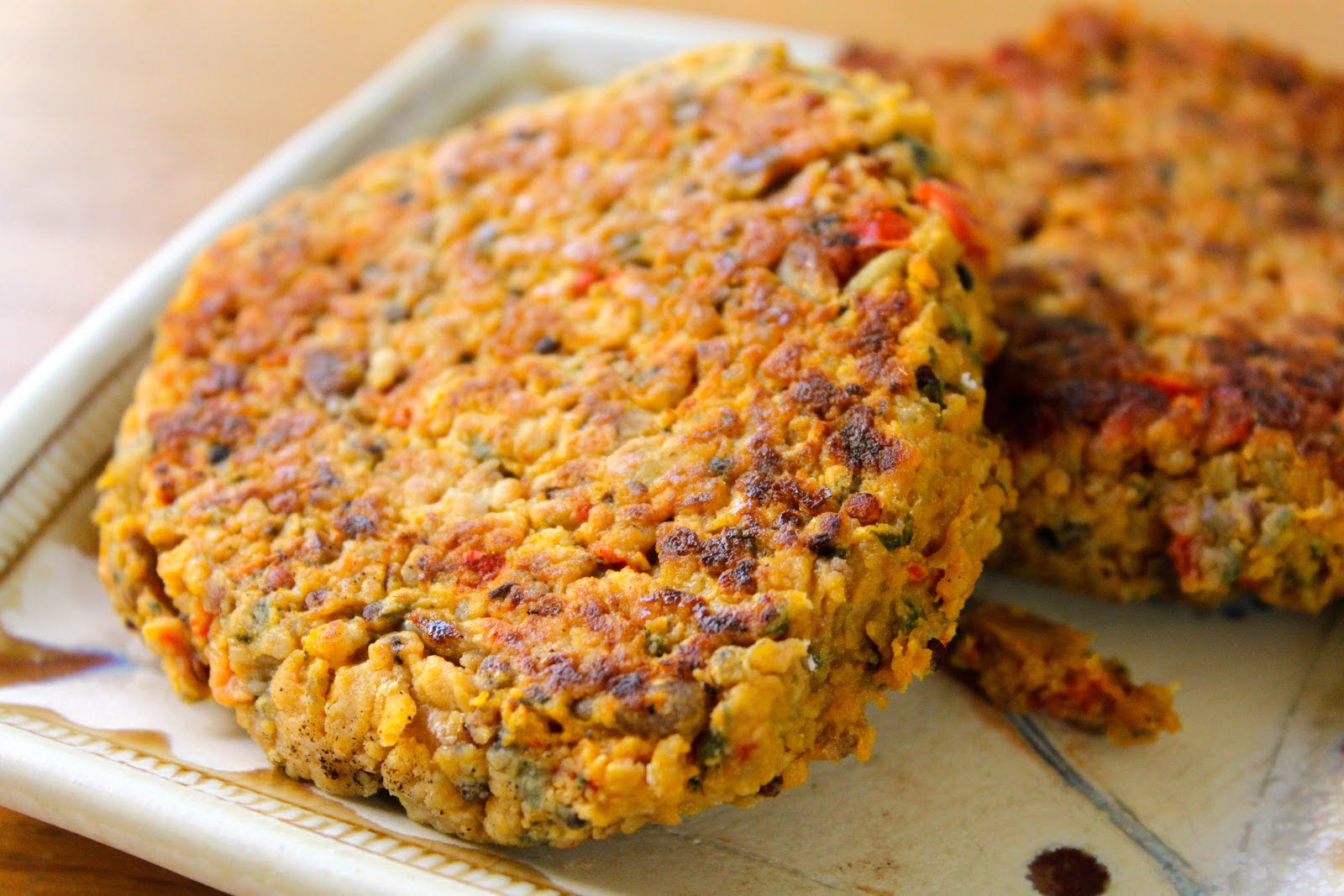 Hamburguesas de quinua y garbanzos