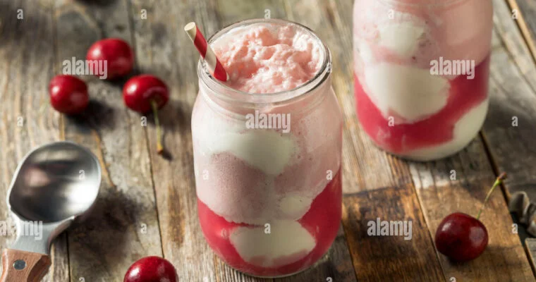 Batido de bayas de kombucha