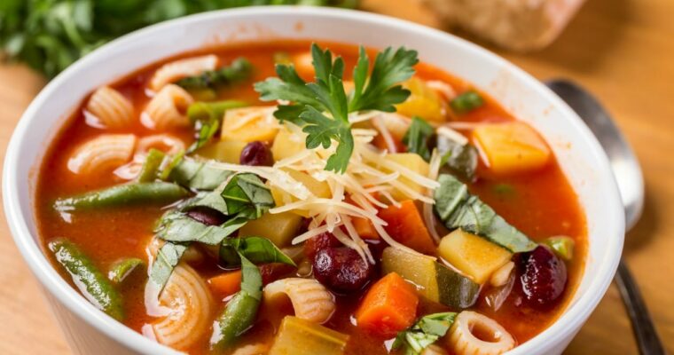 Minestrone vegano